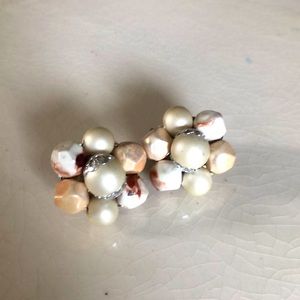 Vintage clip on earrings